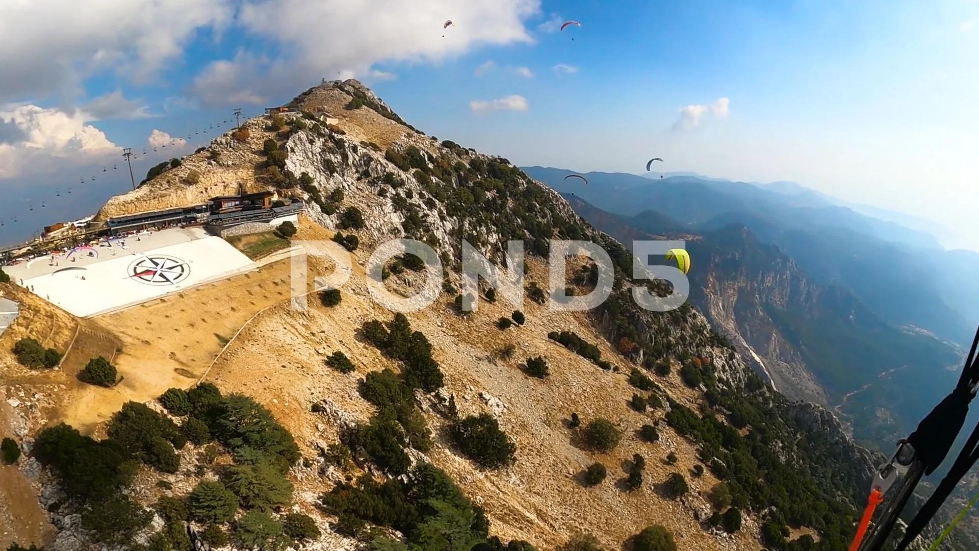 air view of Mount Babadag in Turkey from... | Stock Video | Pond5