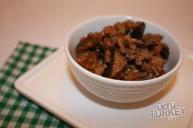 Aubergine with Minced Meat