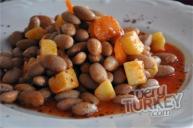 Kidney Beans with Olive Oil, Potato and Carrot